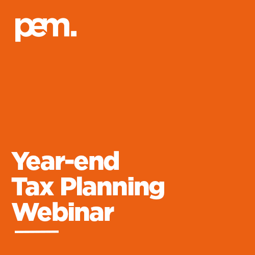 end of year tax planning