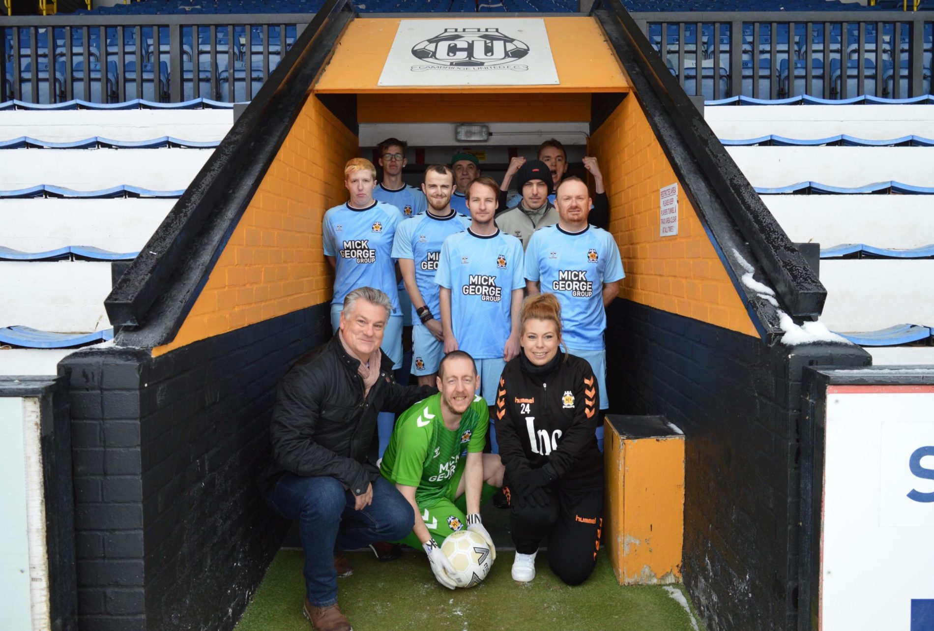 PEM and Cambridge United PAN-disability team