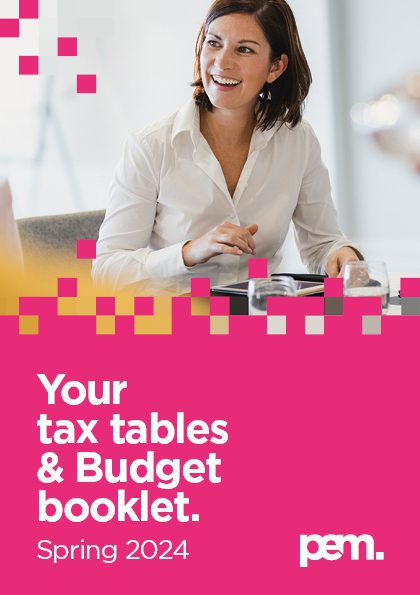 PEM Tax Tables Budget Booklet 2024