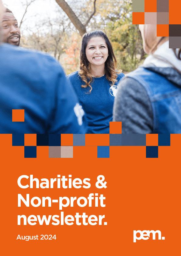 PEM Charities & Non-profit newsletter - August 2024