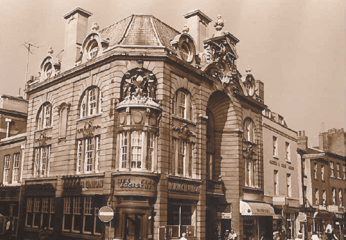 The Norwich Union Building where PEM were located in 1969