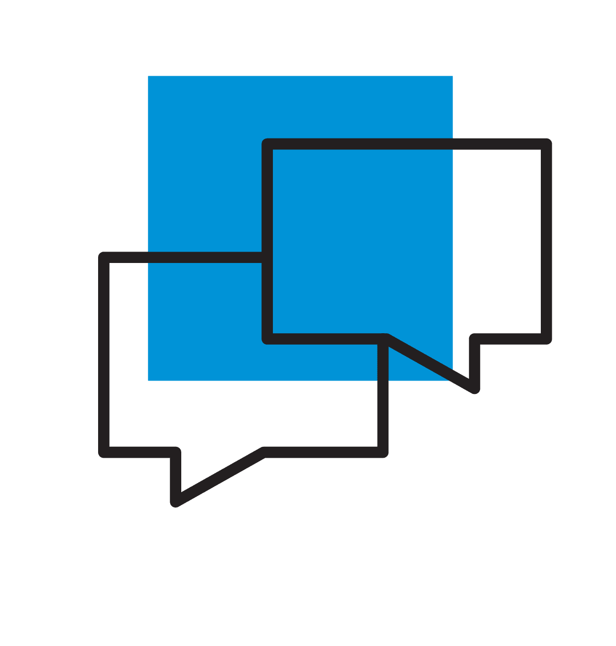 PEM branded speech icon