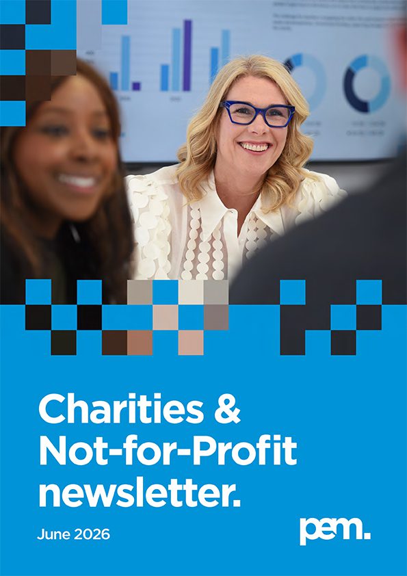 PEM Charities & Not-for-Profit newsletter - June 2026