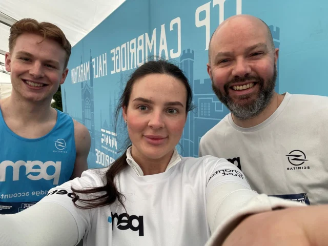 Huge congratulations to Lewis, Kelly, Hannah and Ian for conquering the Cambridge Half Marathon on Sunday! 🏃‍♀️🏃‍♂️ 

Not only did they complete one of Cambridge’s most iconic and challenging races, but they also did it in support of the PEM Charitable Trust. Their determination has helped raise over £1,000! Every penny will go directly toward supporting local initiatives and making a positive difference within our community. 

A huge well done to each of you - your hard work has paid off, and you should be incredibly proud of what you’ve accomplished both on the course and through your fundraising. 👏 

If anyone would still like to support their efforts, there’s still time to donate and help them push that total even higher! 

https://lnkd.in/e77M_vEm 

💙 Well done team - you’ve done PEM proud! 💙