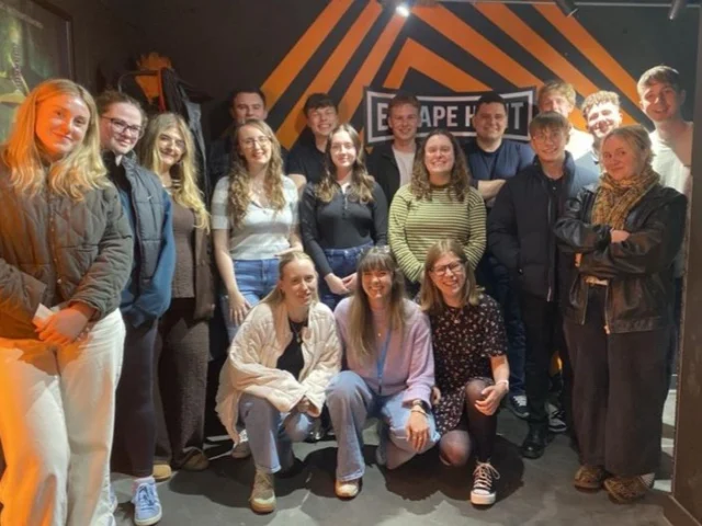 Last week, 18 PEM Connect members put their detective skills to the test as three mixed teams from all services took on the challenge of escape rooms at @escapehuntuk. Teams worked together to navigate intricate clues, stubborn padlocks and fast‑paced puzzles, along with a few unexpected moments, including someone discovering mid‑game that they had unknowingly pocketed a crucial clue piece! 

One team impressively escaped the Dracula room in just 36 minutes and 58 seconds, coming close to the room’s record time. A fang-tastic effort all round. 

We wrapped up the evening with a well‑earned two‑course dinner at Bill’s, where plenty of laughs were shared as everyone compared escape‑room battle stories. 

Thank you to everyone who joined and made the final PEM Connect event of the financial year such a great success! 

PEM Connect is an internal committee that organises events giving our more junior team members, up to 10 years post‑qualified, the chance to connect with peers outside the office, strengthen relationships across departments, and build the networks that will support them as they grow in their career. 

#TeamPEM #PEMConnect #WorkLifeBalance #EscapeRoom #earlycareers